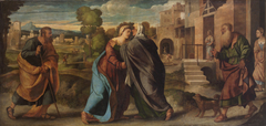 Visitation by Palma Vecchio