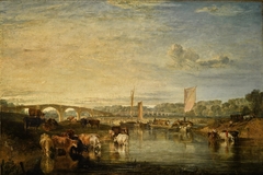 Walton Bridges on the Thames by J. M. W. Turner