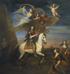 William III (1650-1702) on horseback by Godfrey Kneller