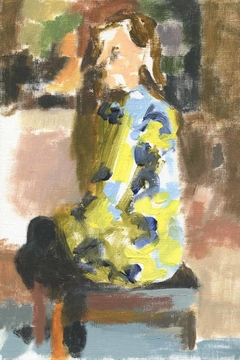 Yellow Dress by Tasos Perachoritis