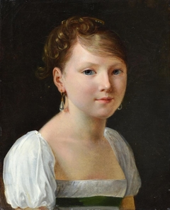 Young Girl with Pearl by Constance Marie Charpentier