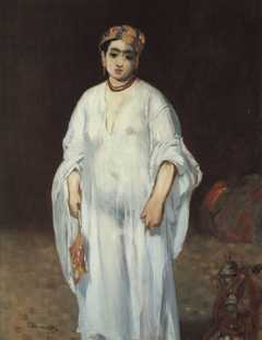 Young Woman in Oriental Garb by Edouard Manet