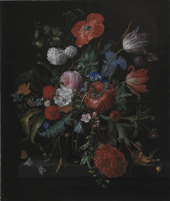 A Bunch of Flowers by Jacob van Walscapelle