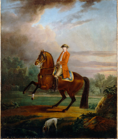 A man, called Noel Desenfans on Horseback by Anonymous