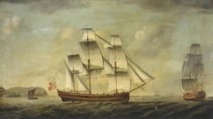 A merchant ship, ca.1762 by Francis Holman