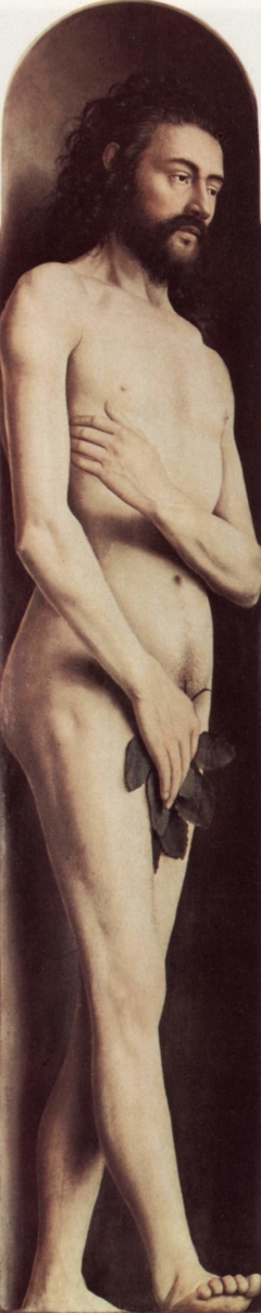 Adam by Jan van Eyck