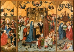 Altarpiece of the seven joys of the Virgin
