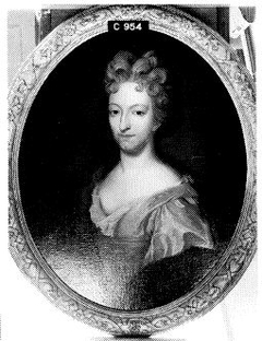 Anna Cornelia Martina van Baerle (1683-1734). Echtgenote van Jacob Emmerij van Wassenaer van Duivenvoorde by Johannes Vollevens