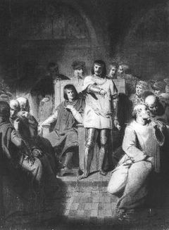 Anno 1393. Willem van Gelre eist dat zijn neef tot bisschop van Utrecht wordt gekozen