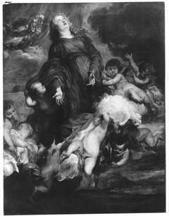 Ascension of Saint Rosalie by Anthony van Dyck