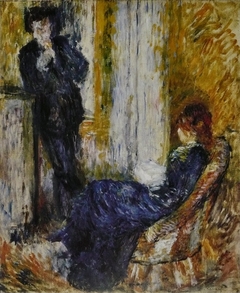 Au coin de la cheminée by Auguste Renoir