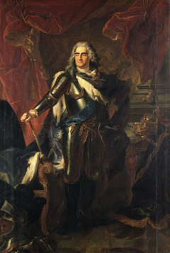 Augustus II the Strong in Armour (Silvestre, 1718)