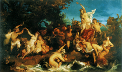 Bacchus and Ariadne by Hans Makart