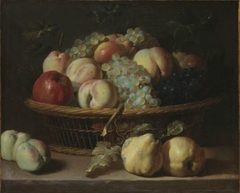 Basket of Fruit by Peter van Boucle