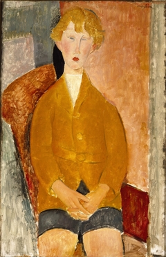 Boy in Short Pants by Amedeo Modigliani