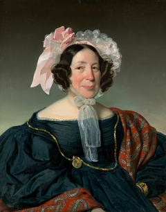Brustbild einer Wiener Bürgersfrau by Henry Guillaume Schlesinger