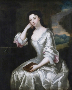 Called Lucy Trevor, Mrs (Edward) Rice (1706-1786), but possibly really Mary de Cardonnel, Countess Talbot (c.1719 - 1787) by attributed to John Vanderbank the younger