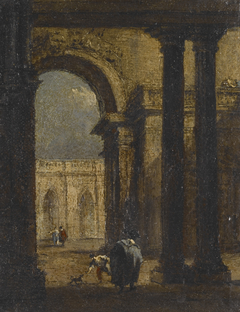Capriccio: A Palace Courtyard