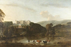 Chirk Castle from the North by Peter Tillemans