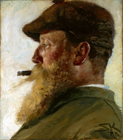 Christian Krohg by Peder Severin Krøyer