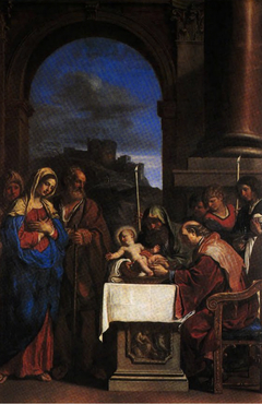 Circumcision of Christ by Guercino