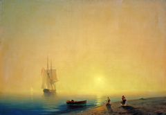 Coast by Ivan Ayvazovsky