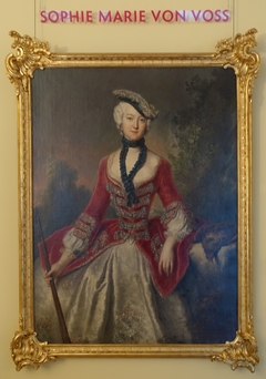 Countess Sophie Marie von Voß by Antoine Pesne