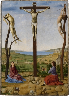 Crucifixion by Antonello da Messina