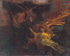 Crucifixion Vision II by Albert von Keller