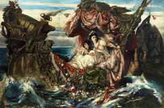 Der Schiffbruch der Agrippina by Gustav Wertheimer