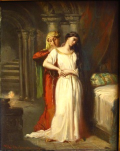 Desdemona Retiring to her Bed by Théodore Chassériau