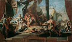 Die Großmut des Scipio by Carlo Carlone