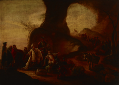 Discovery of the Joseph's Silver Cup in Benjamin's Sack by Jacob Willemsz de Wet