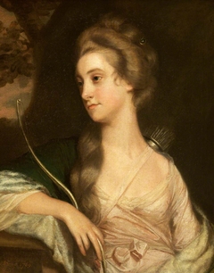 Elizabeth Phelips (1750 - 1841), as Diana the Huntress by attributed to Thomas Beach