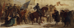 Entry of Maximilian I into Prague after the Victory on the White Mountain in 1620 by Ferdinand von Piloty
