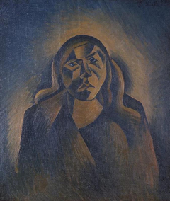 Epileptic Woman by Bohumil Kubišta