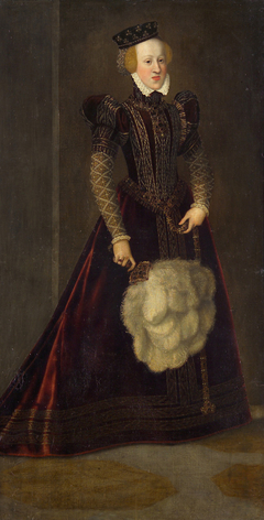 Erzherzogin Johanna (1547-1578), Großherzogin von Toskana, Bildnis in ganzer Figur by Francesco Terzi