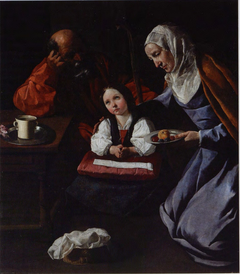 Family of the Virgin by Francisco de Zurbarán