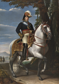 Ferdinand VII of Spain on Horseback