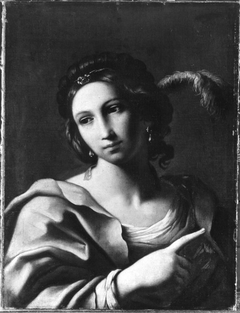 Frauenbildnis (Kopie nach) by Guercino