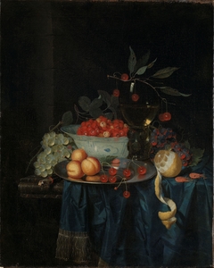 Fruit-piece by Nicolaes van Gelder