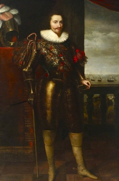 George Villiers (1592-1628), 1st Duke of Buckingham by Daniël Mijtens