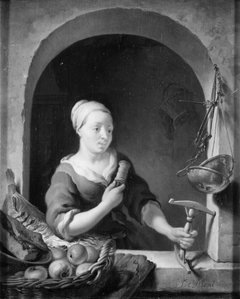 Girl with a Distaff