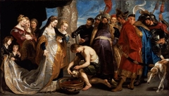 Head of Cyrus Brought to Queen Tomyris by Peter Paul Rubens