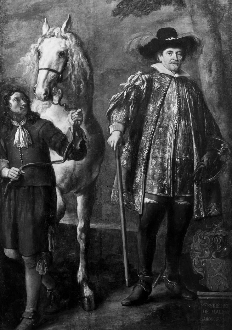 Hendrik van Halmale with his Horse and Groom