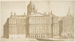 Het nieuwe stadhuis van Amsterdam, ca. 1655 by Jacob van der Ulft
