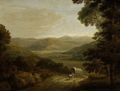 Hilly landscape by Charles Towne