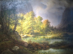 Hunting at Königsee by Thomas Fearnley