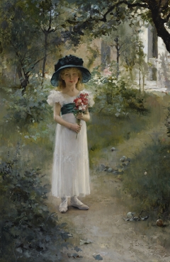 In the Garden by Albert Edelfelt