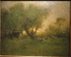 In the Gloaming by George Inness